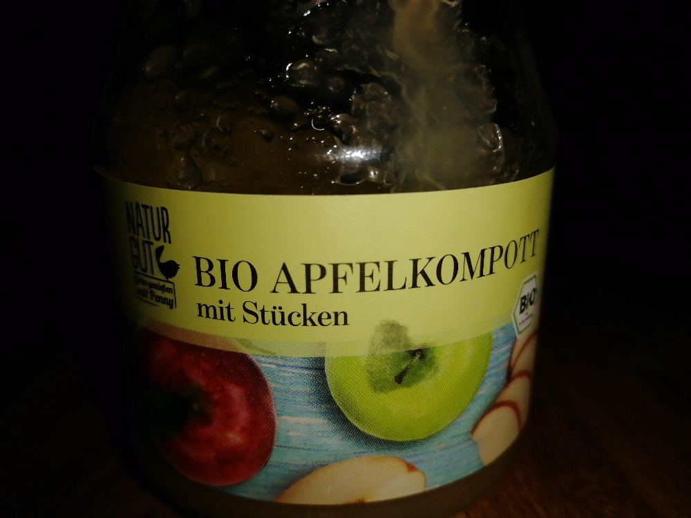 Bio Apfelkompott, mit Stücken von SirPeterPan89 | Hochgeladen von: SirPeterPan89