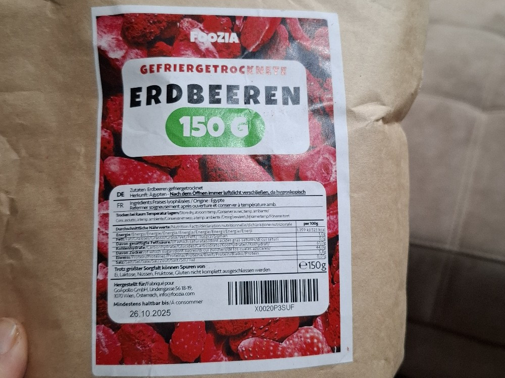 gefriergetrocknete Erdbeeren Foozia von Beja86 | Hochgeladen von: Beja86