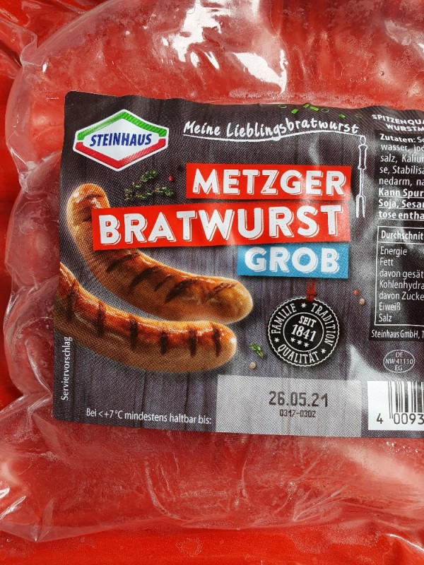 Metzger Bratwurst von trefies411 | Hochgeladen von: trefies411