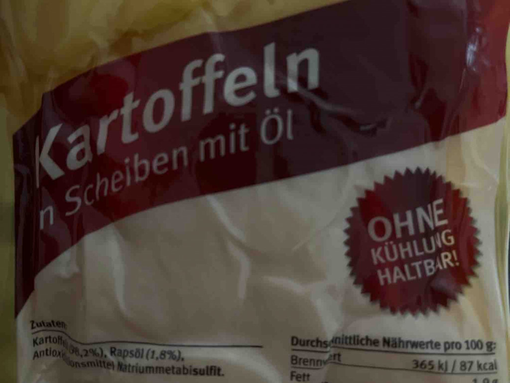 Kartoffel in Scheibe mit Öl von semperfi777 | Hochgeladen von: semperfi777