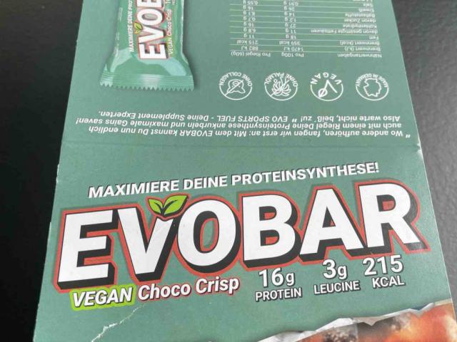 Evobar vegan Choco crisp von Milka85 | Hochgeladen von: Milka85