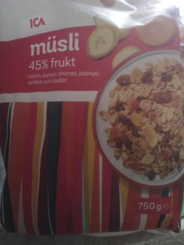 ICA Müsli 45% frukt von Hence | Hochgeladen von: Hence