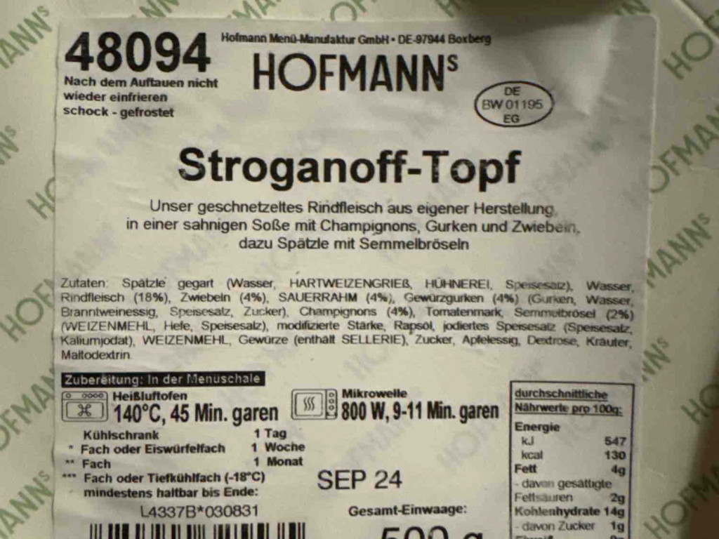 Hoffmanns Stroganoff Topf von sherrymaik | Hochgeladen von: sherrymaik