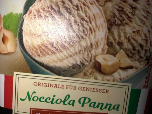 Eis Nocciola Panna, Haselnusseis von a.user.de | Hochgeladen von: a.user.de