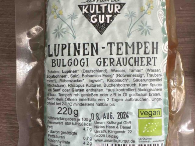 Lupinen-Tempeh, Bulgogi geräuchert von denise.s. | Hochgeladen von: denise.s.