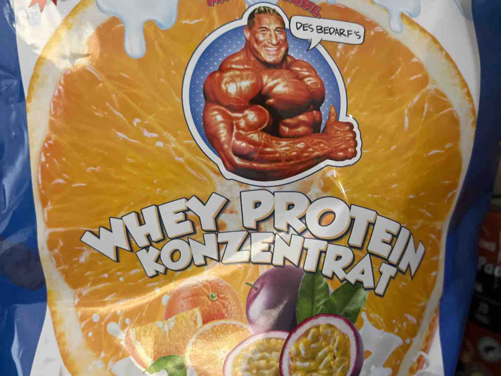 whey Protein Konzentrat Markus rühl orange maracuja von Edso | Hochgeladen von: Edso