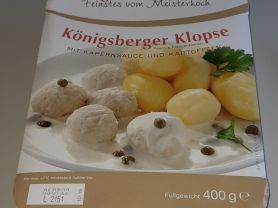 Königsberger Klopse mit Kapernsauce und Kartoffeln | Hochgeladen von: Mobelix