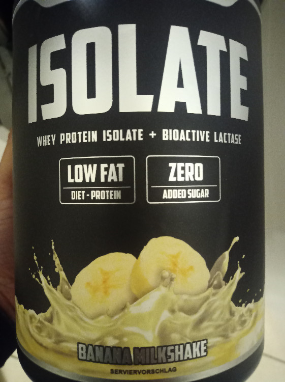 Isolate WHEY, Bananen Milchshake von Christian Lehr | Hochgeladen von: Christian Lehr