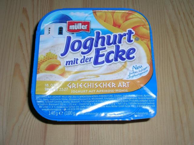Joghurt mit der Ecke, Griechischer Art - Aprikose-Honig | Hochgeladen von: Goofy83