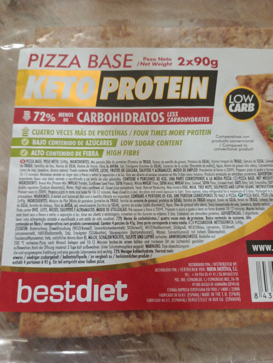 Pizza Bade, Keto Protein von Lisi1983HH | Hochgeladen von: Lisi1983HH