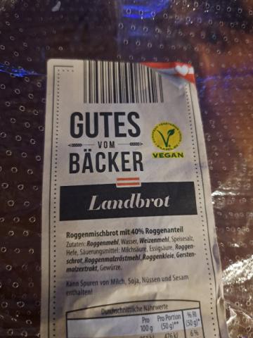 Landbrot, Roggenmischbrot mit 40% Roggen von dieterhassler | Hochgeladen von: dieterhassler