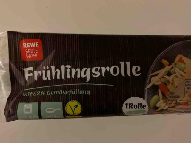 Frühlingsrolle, mit Gemüsefüllung von schmiererrei | Hochgeladen von: schmiererrei