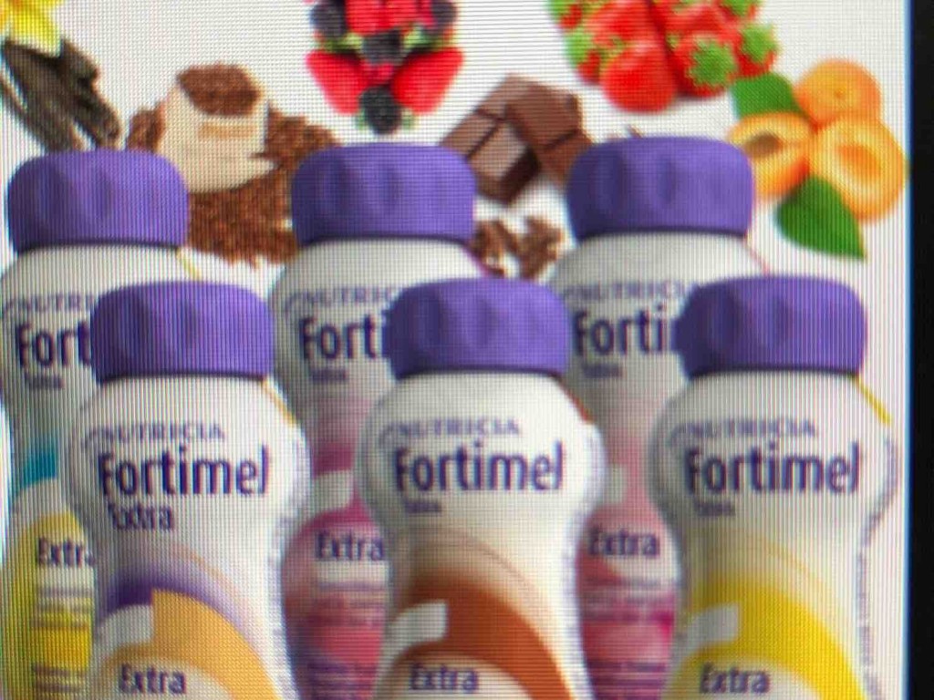 Fortimel Compact, Erdbeere, Schoko, Vanille, Cappuccino, Pfirsic | Hochgeladen von: Tati05