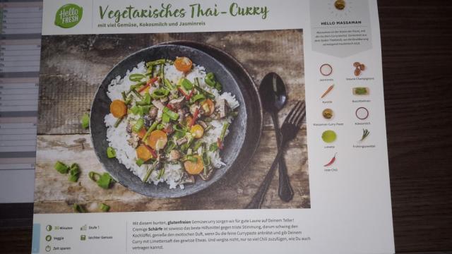 HelloFresh Vegetarisches Thai-Curry, mit viel Gemüse, Kokosm | Hochgeladen von: Michael175