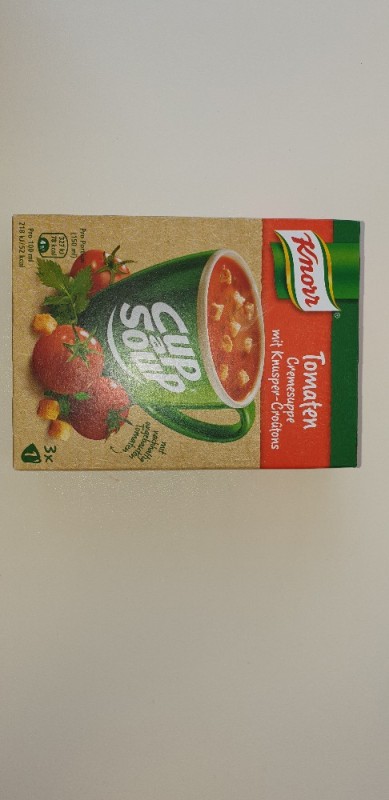 Cup a Soup Tomatencreme mit Knusper-Croutons von HaimMH | Hochgeladen von: HaimMH