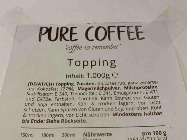 Pure Coffee Topping von DrStruggles | Hochgeladen von: DrStruggles