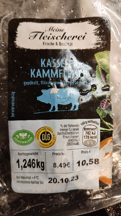 Kassler-Kammfleisch, gepökelt, geräuchert von emeff | Hochgeladen von: emeff