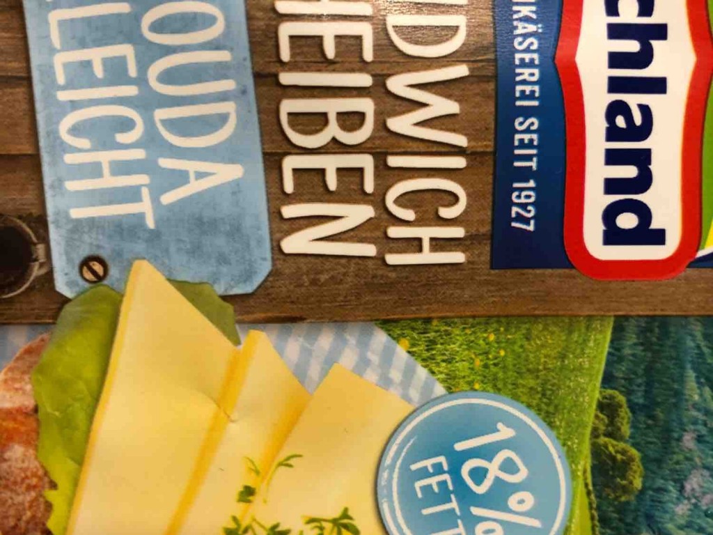 Gouda Sandwichscheiben, 18% Fett von AndiS | Hochgeladen von: AndiS Gouda Sandwichscheiben, 18% Fett von AndiS | Hochgeladen von: AndiS
