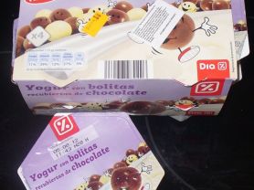 Dia% - Yogur con bolitas recubiertas de chocolate | Hochgeladen von: Schwarzbär