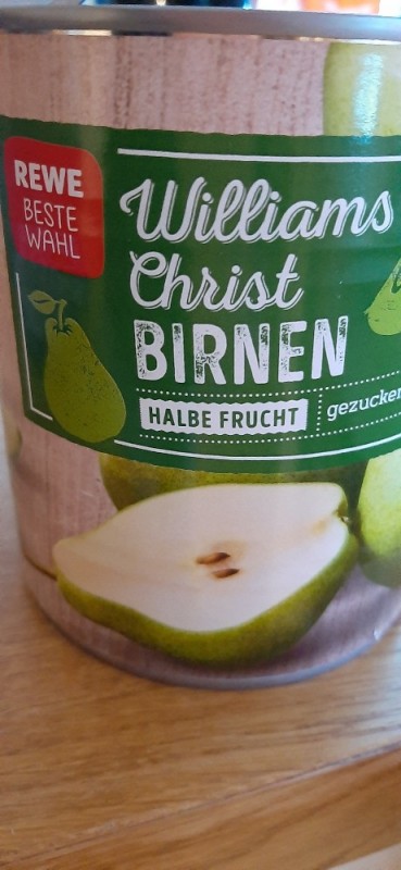 Williams Christ Birne, Halbe Frucht, gezuckert von shorty65 | Hochgeladen von: shorty65