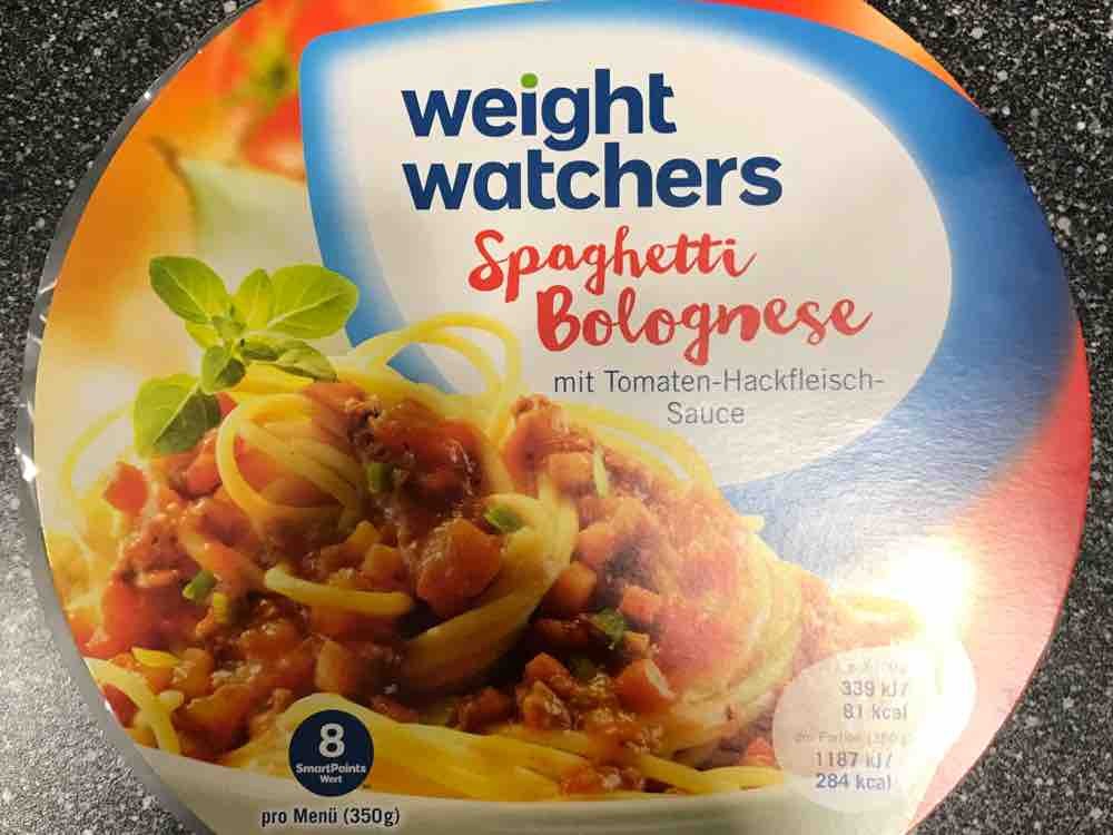 WW (ehemals Weight Watchers), Spaghetti Bolognese mit fruchtiger ...