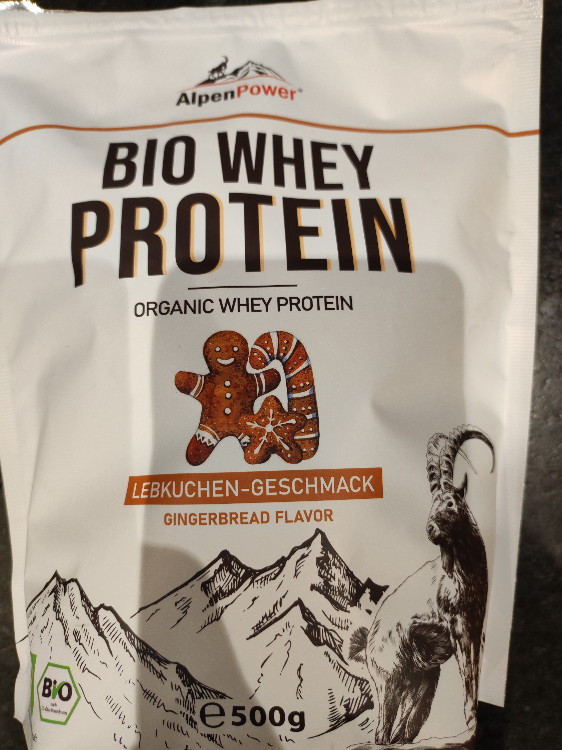 Bio Whey Protein, Lebkuchen Geschmack von Stelze | Hochgeladen von: Stelze