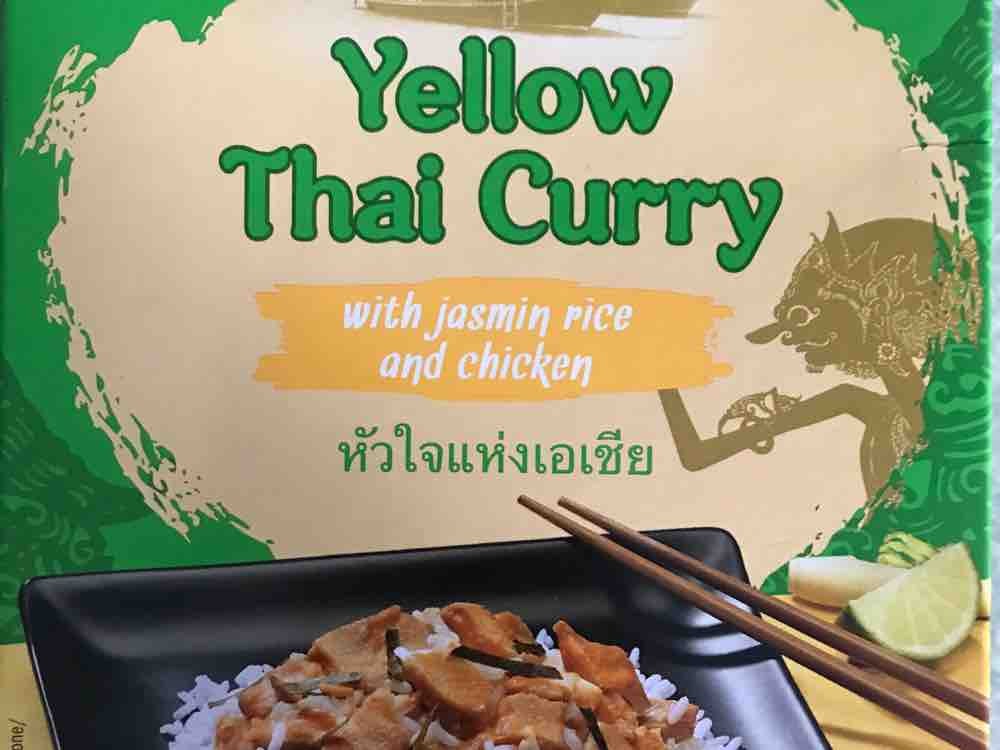Gelbes Thai Curry, mit Hähnchenfleisch und Kokos-Chili-Sauce,  m | Hochgeladen von: JuLeLe