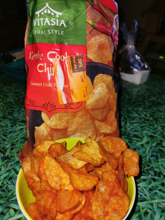 Kettle Cooked Chips, Sweet Chili Flavour von Stella Falkenberg | Hochgeladen von: Stella Falkenberg