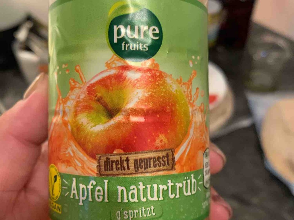 Pure Fruits Apfel naturtrüb gespritzt, Apfel von Kuksika | Hochgeladen von: Kuksika