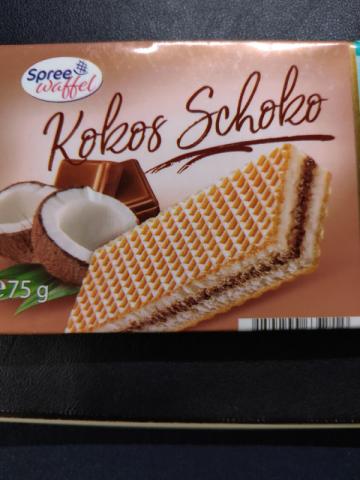 Spree Waffel, Kokos Schoko Kokos von Toasty_77 | Hochgeladen von: Toasty_77