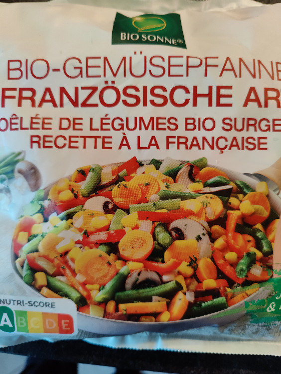 Bio Gemüse Pfanne, Französische Art von cream303 | Hochgeladen von: cream303