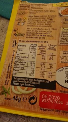 maggi Gemüse Kartoffel Auflauf (Trocken) von Pr0blemlon | Hochgeladen von: Pr0blemlon