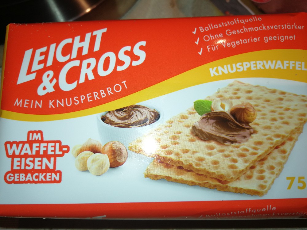 Leicht & Cross Mein Knusperbrot, Knusperwaffel (im Waffeleis | Hochgeladen von: slhh1977