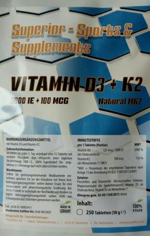 Vitamin D3+K2 5000 I.E.+100 MCG | Hochgeladen von: frankrolle1