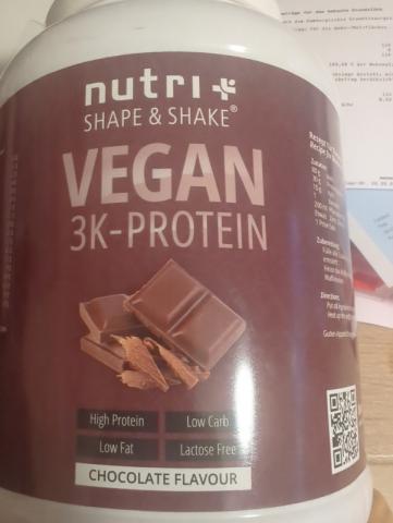 nutri + Shape & Shake  Chocolate Flavour, Vegan 3K-Protein v | Hochgeladen von: Kerstin Fink