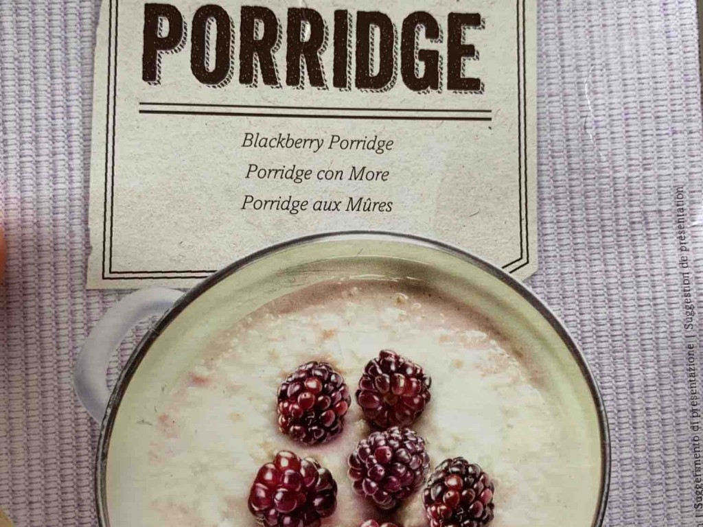 Bio Porridge, Brombeer von olified | Hochgeladen von: olified