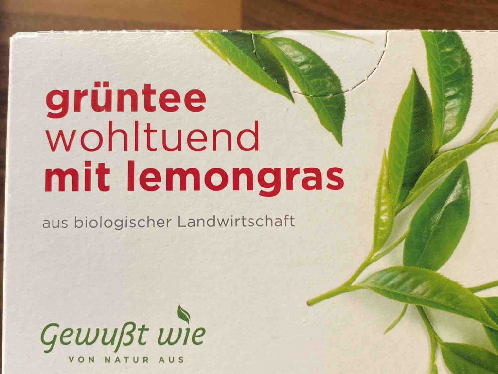 Grüntee mit Lemongras, Beutel für Teeaufguss von Michi72 | Hochgeladen von: Michi72