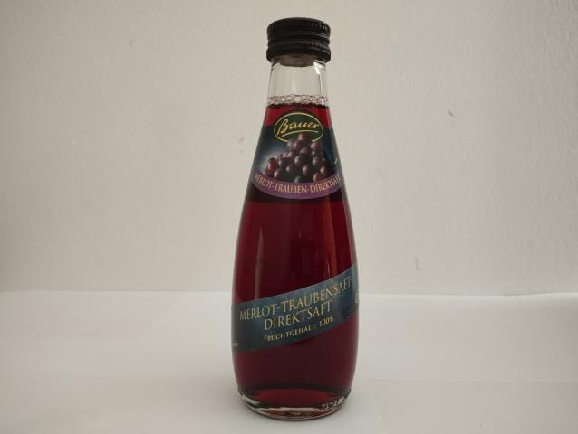 Bauer - Merlot-Traubensaft-Direktsaft | Hochgeladen von: micha66/Akens-Flaschenking