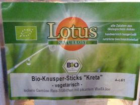 Bio Knusöer Sticks Kreta - vegetarisch  | Hochgeladen von: Wohlfühlen390