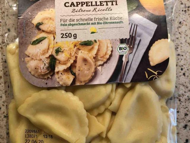 Rewe Bio Cappelletti Zitrone Ricotta von Axel00 | Hochgeladen von: Axel00