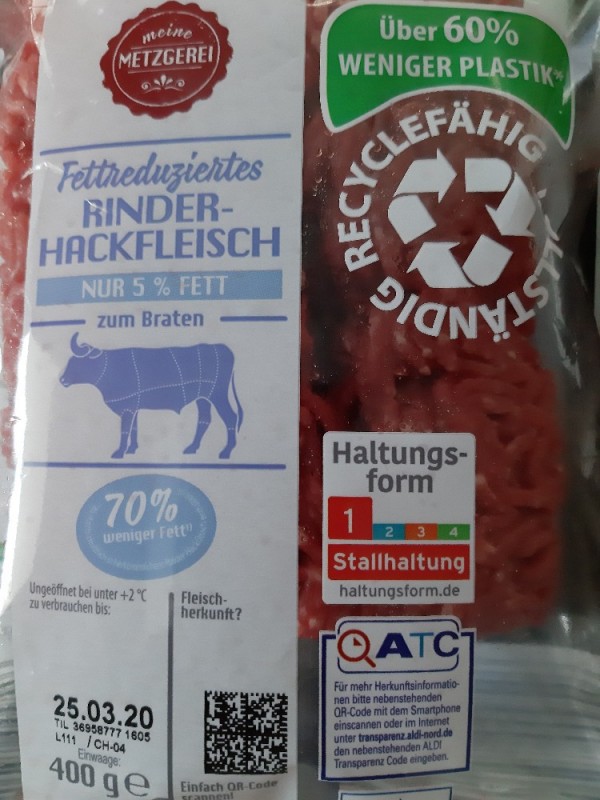 Fettreduziertes Rinderhackfleisch von doro58 | Hochgeladen von: doro58