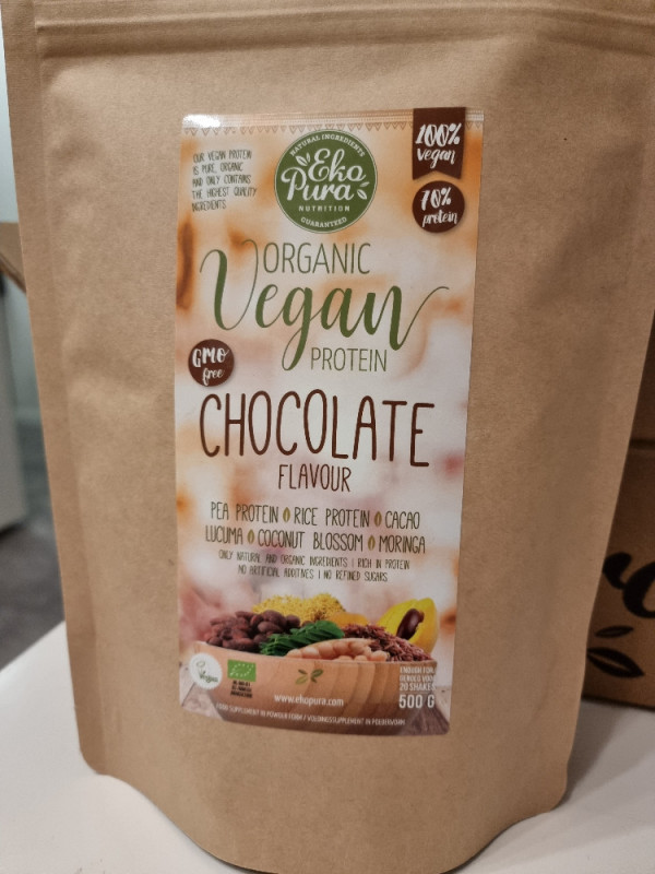 Organic Vegan Protein (Chocolate Flavour) von Anja Biel | Hochgeladen von: Anja Biel