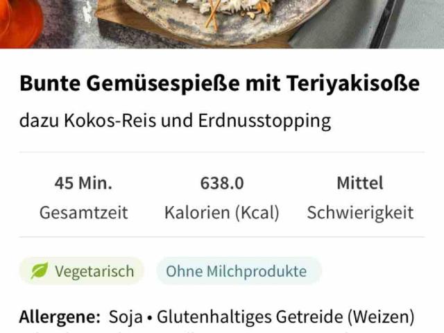 Bunte Gemüsespieße mit Teriyakosauce von Frank2 | Hochgeladen von: Frank2