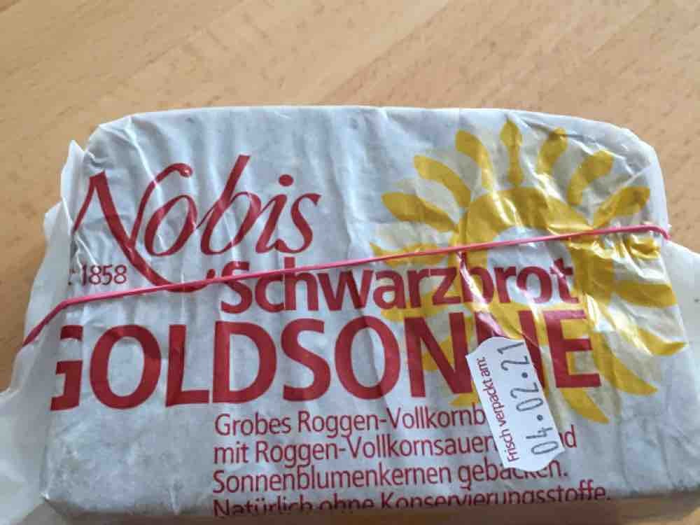 Nobis Schwarzbrot Goldsonne, Wasser 49% von johma | Hochgeladen von: johma