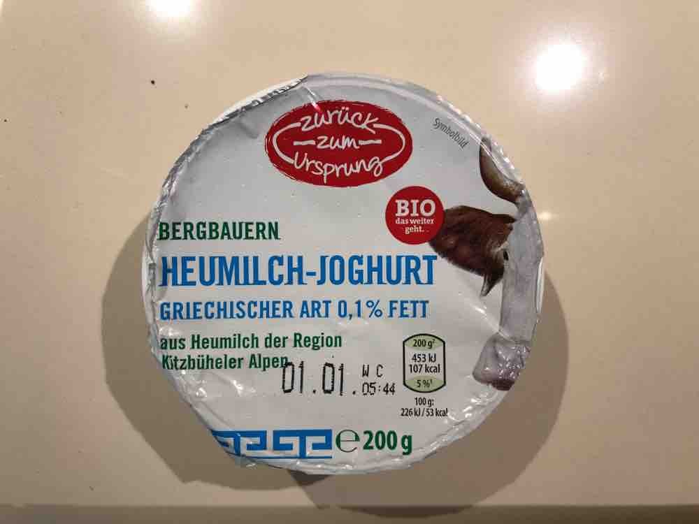 Heumilch Joghurt, 0,1% Fett von LMAS | Hochgeladen von: LMAS