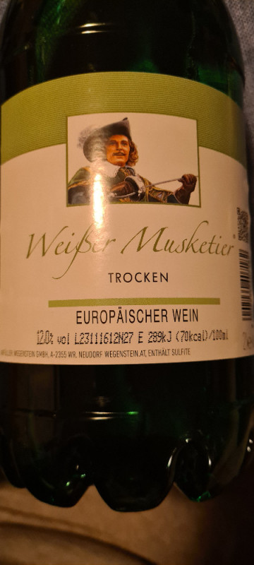 Weißer Musketier, Weißwein trocken von Scyde | Hochgeladen von: Scyde