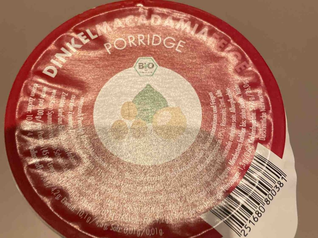 Dinkel Macadamia Feige Porridge von olified | Hochgeladen von: olified
