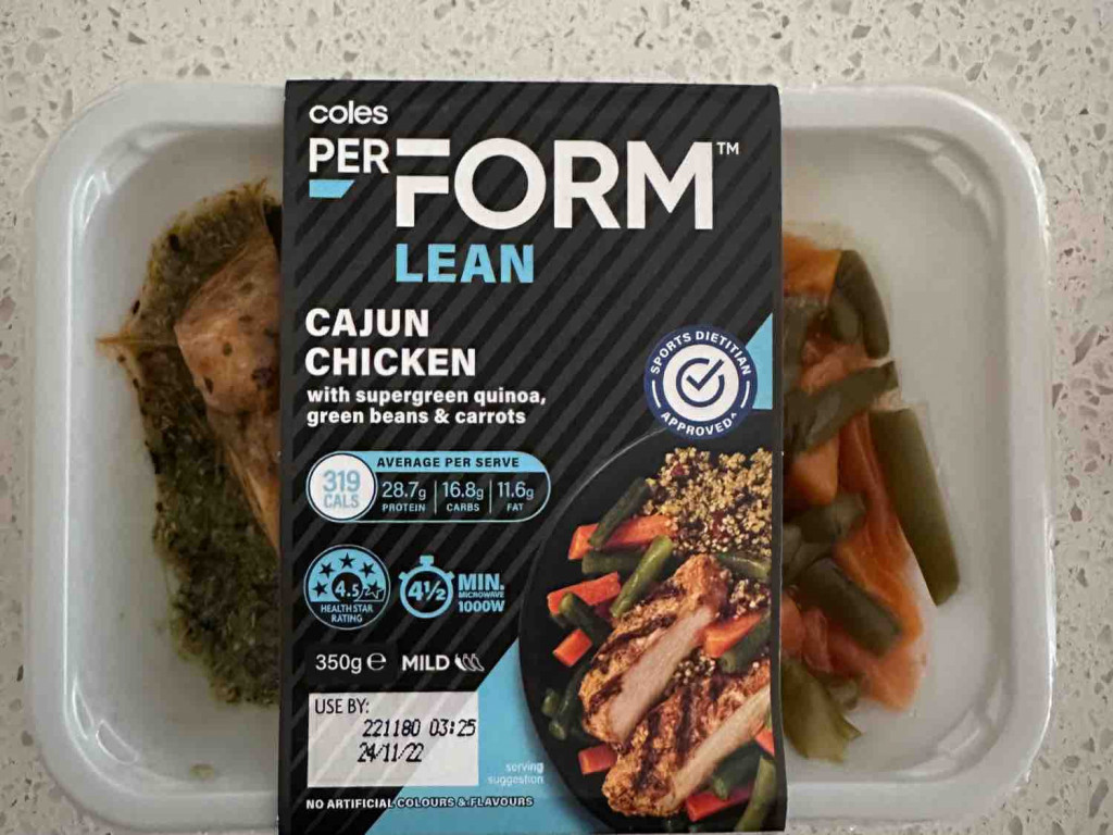 Coles Perform Lean (Cajun Chicken) von n5jawumt148 | Hochgeladen von: n5jawumt148