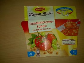 Moment Mahl, Tomatencreme-Suppe mit Kräuter Croutons | Hochgeladen von: Goofy83