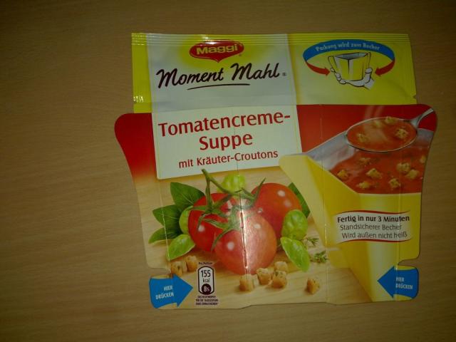 Moment Mahl, Tomatencreme-Suppe mit Kräuter Croutons | Hochgeladen von: Goofy83